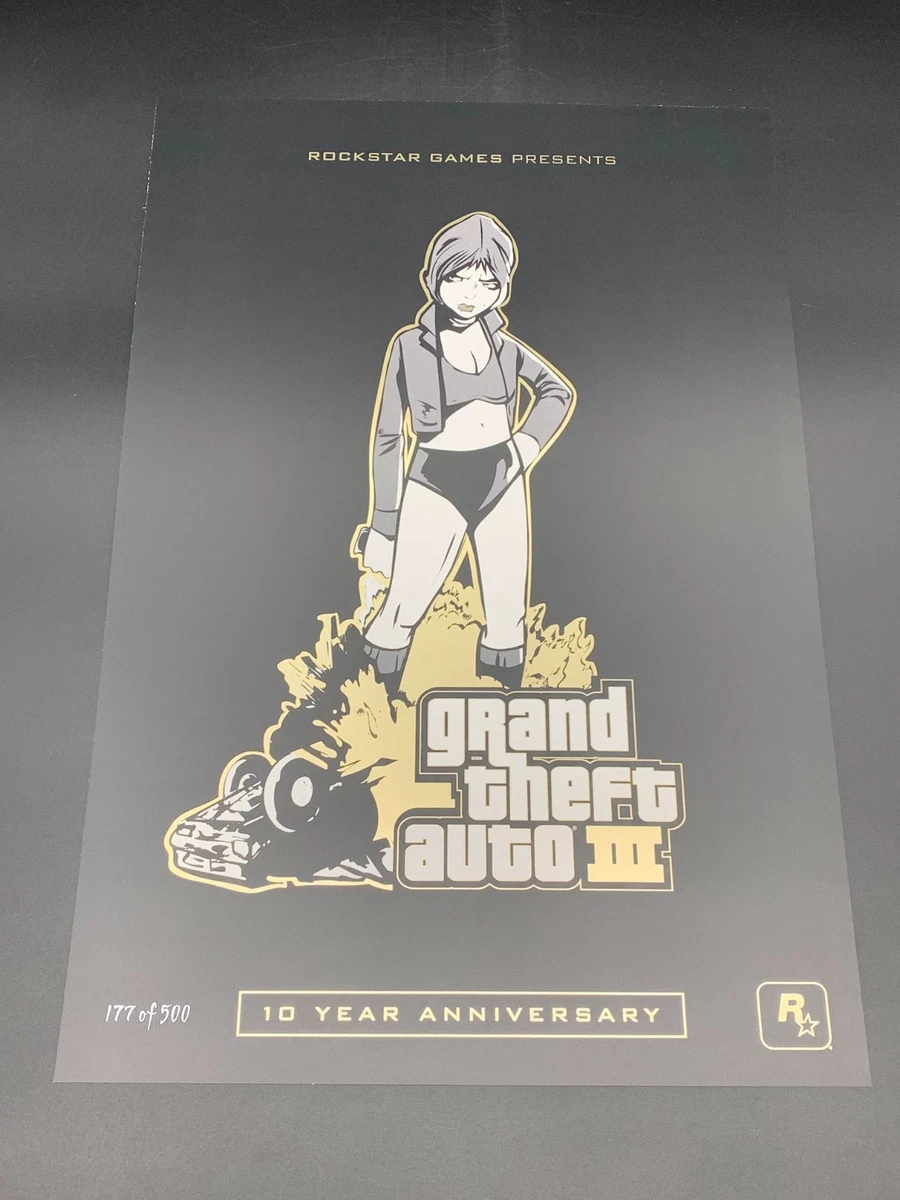 Grand Theft Voiture Gta San Andreas PS2 Vintage Promo Store
