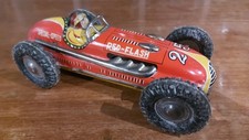 Sehr seltener Blech Rennauto, made in Japan, 1950s , 23cm lange, rare race car