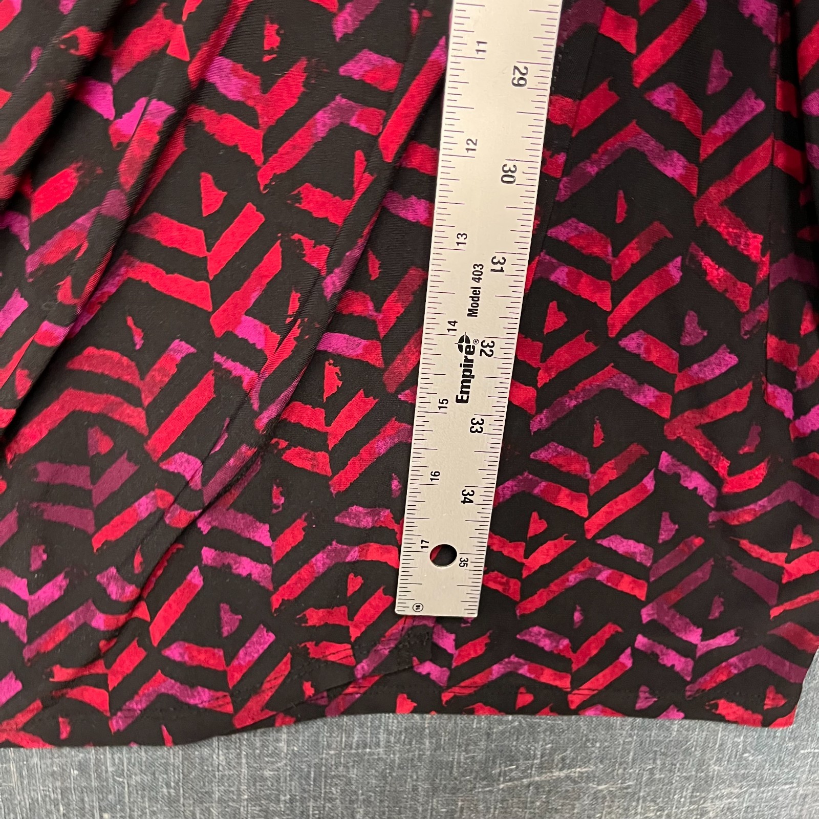 Lauren Ralph Lauren Women’s Sheath Dress Size 12 Pink Ruched Surplice Faux Wrap thumbnail 4