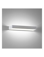 Wand Led 12W 4000K Weiß Modern Wand Rechteckig Metall