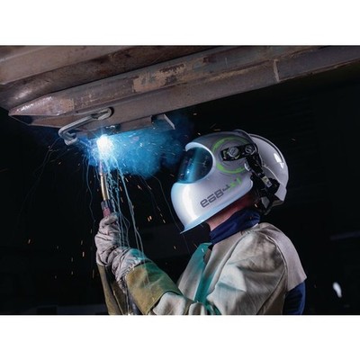 Schweißerschutzhelm Optrel e684 silber 90x110mm DIN 5-13 Krt.OPTREL Schweißhelm