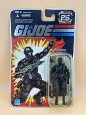 2008 GI Joe SNAKE EYES Commando  v30  25th Anniversary A Real American Hero NEW