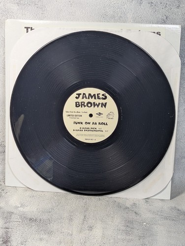 James Brown Vinyl Funk On Ah Roll 1998 12” Limited Promo Record - Picture 4 of 4