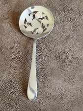Vintage Silverplate Serving Spoon with Floral Handle — listing 5