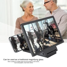 Mobile Phone Screen Magnifier Video HD Magnifier Bracket Enlarge Screen With