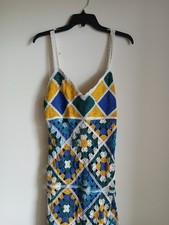 NWT - Fashion Nova Palm Desert Sleeveless Crochet Dress Size XL