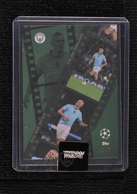 2024-25 Topps Total Football Box Office Green 22/75 Erling Haaland #929 14dq