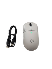 Logitech PRO X SUPERLIGHT Lightweight Wireless Optical Gaming Mouse - White READ