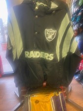 Las Vegas/Oakland Raiders Vintage Starter Heavyweight Nylon Jacket Brand New