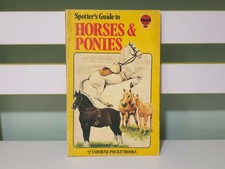 Spotter's Guide to Horses & Ponies! 1980 PB Book by Usborne Pocketbooks