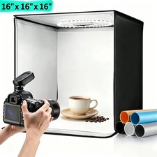 16" Portable Large 160 LED Photo Light Box Tent Studio Photography Shooting Kits