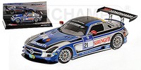 Mercedes Sls Amg GT3 24H Adac NüRburgring 2011 #21 Black Falcon Team 1:43 Minich