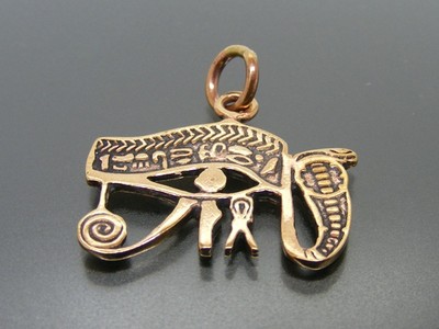 Auge des Horus Gothic ägyptischer Anhänger Talisman Amulett 17290C