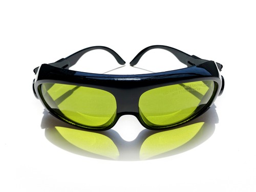 Gafas de seguridad láser 190-440 y 780-900nm 900-1100nm 10600nm OD5+ CE para láser de CO2 - Imagen 27 de 29