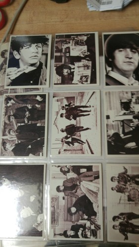 1964 Topps Beatles, A Hard Days Night Movie set completo 55 carte - Foto 6 di 7