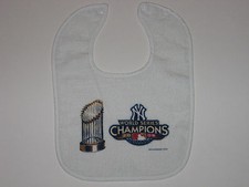 New York Yankees 2009 World Series Champions Terry Velour Snap Baby Bib