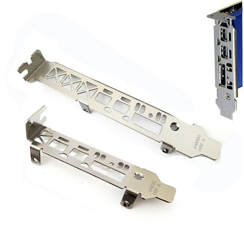 Low Profile High Bracket Support Pour AMD Radeon Pro WX2100 WX3100 Video Carte