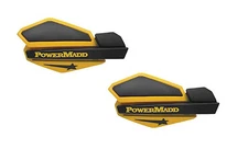 PowerMadd Star Series Replacement ATV Handguards Ski Doo Yellow Black 34201