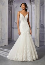 Mori Lee Wedding Dress #2376-  Ivory/Champagne - Size 12