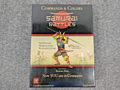 Commands & Colors Samurai Battles by GMT Games, Unstickered, Unpunched, Open Box