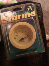 New Teleflex Morse Trim Gauge 67742P Mercury Yamaha Mariner Volvo DP/SX Cobra
