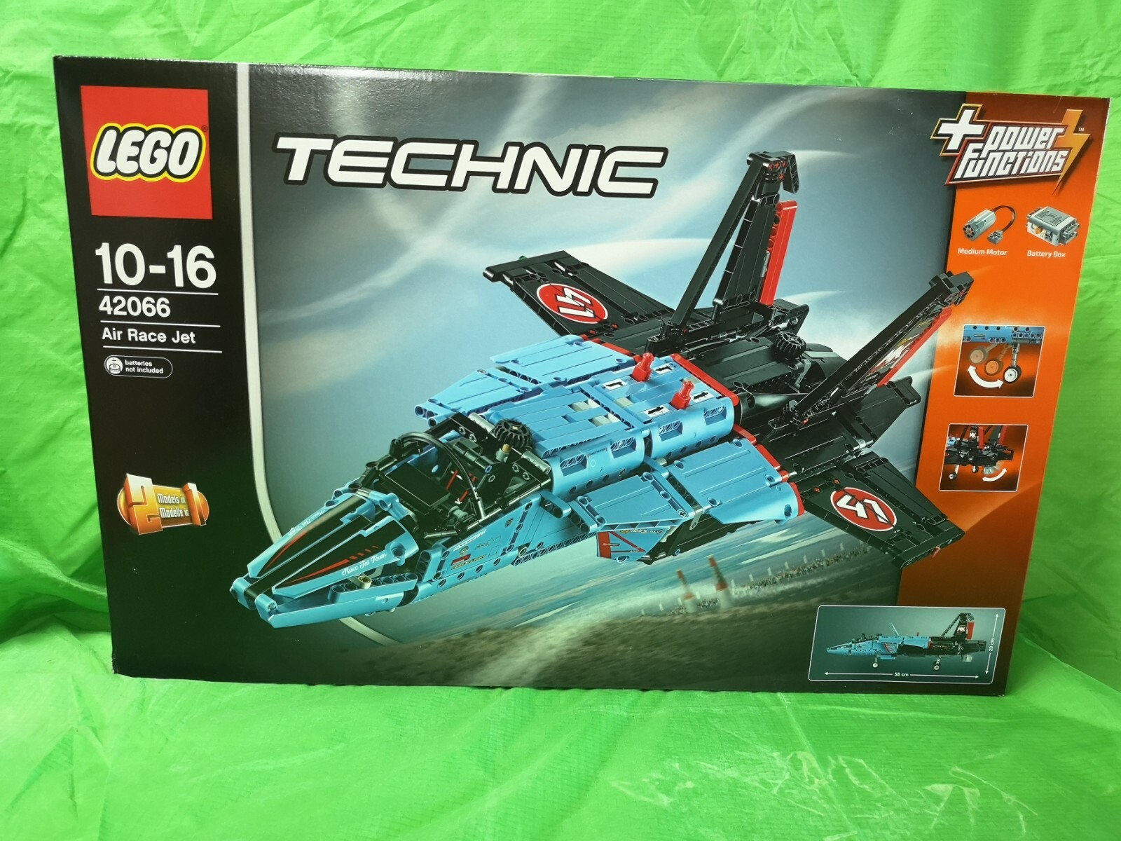 Jet de course LEGO Technic 42066 maquette avion de chasse à moteur boîte neuve