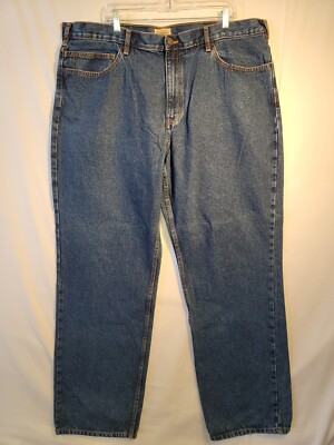 C.E. Schmidt Men s 42x34 Jeans Denim Blue Workwear Straight Leg Pants
