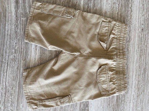H&M Boys Shorts Pants Cargo Utility Beige Tan Pull On Size 5-6 - Picture 6 of 7