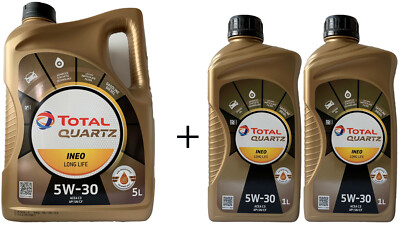 Total Quartz Ineo Longlife 5W 30 Motorenöl 1x5 und 2x1 Liter VW 50400 + 50700