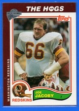 JOE JACOBY 2005 TOPPS ALL TIME FAN FAVORITES WASHINGTON REDSKINS