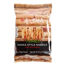 A-Sha Chili Sauce Hakka Noodles 16.75 oz (Pack Of 6)