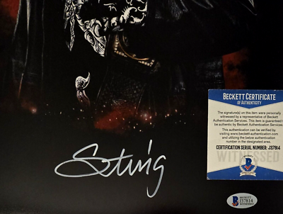 Sting Signed Photo Autograph WWE WWF Raw Smackdown WCW 11x14