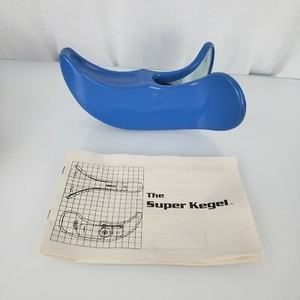 Super Kegel Exerciser Women Pelvic Floor Strengthening Men Hip Trainer Tool Blue