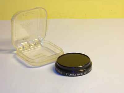 E.Leitz Wetzlar Germany IR Filter R.d FEOOG in extremely good condition...