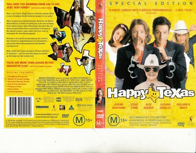 Happy Texas-1999-Jeremy Northam-[Special Edition]-Movie-DVD | eBay