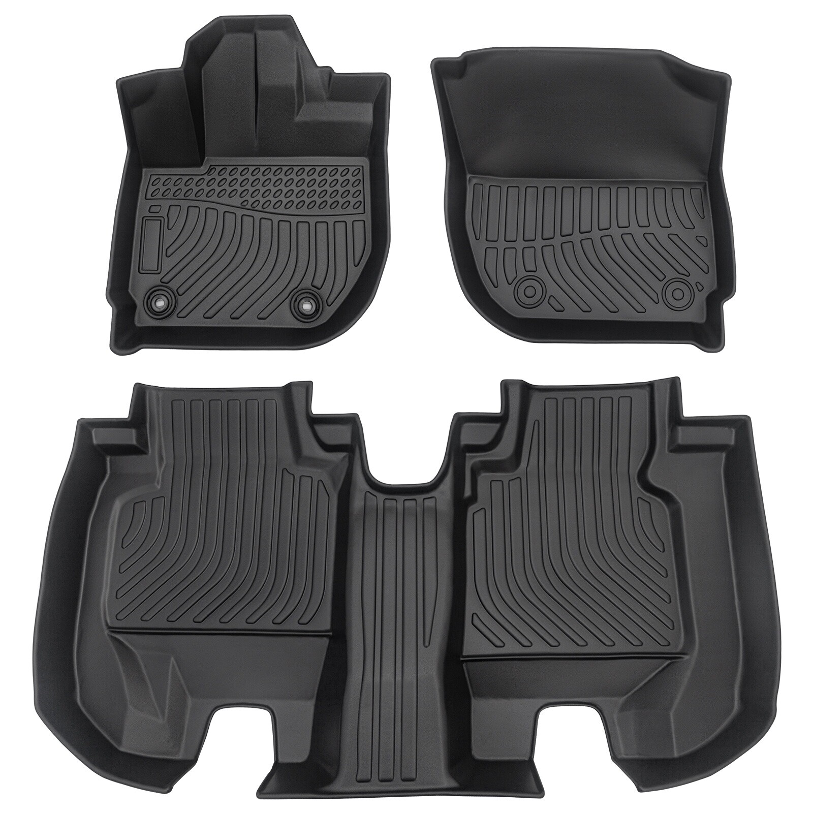 For 20162022 Honda HRV Floor Mats AllWeather Cargo Liners TPE Rubber
