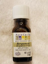 Aura Cacia Pure Essential Oil Bergamot BF  0.5 fl oz 15 mL 