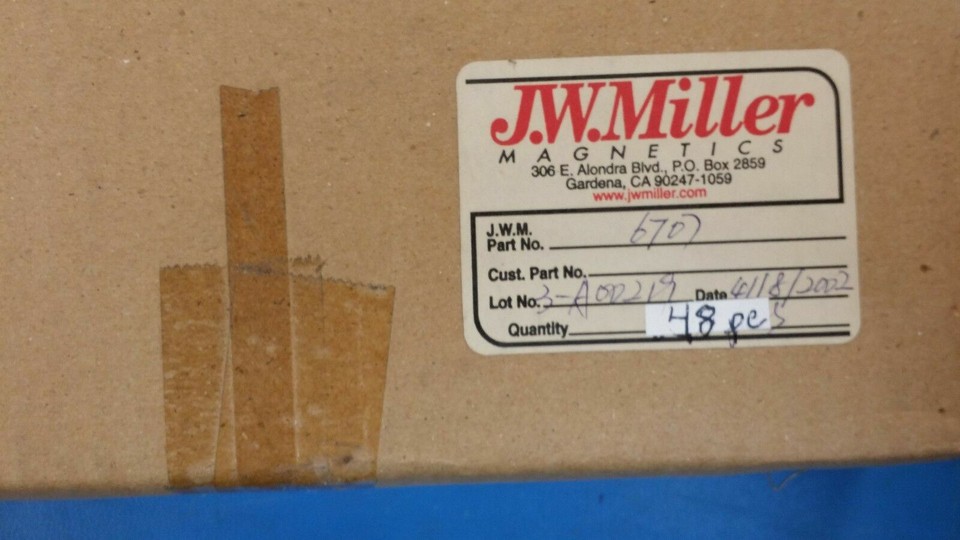 (25 PCS) 6707 JW MILLER High Current Fixed Inductors 75uH 15 eBay