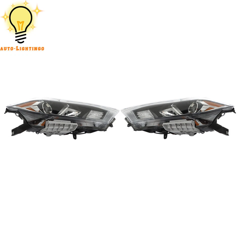 Conjunto de faros izquierda+derecha para Nissan Máxima S|SL|SV 2016 2017 2018 Foto 3 de 4