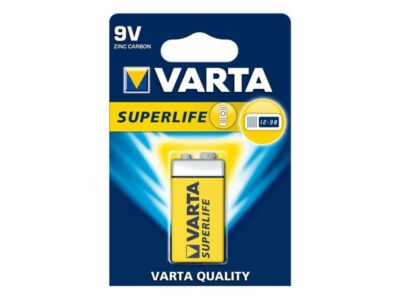 5 x Varta 9V Block Superlife E-Block Batterien im Blister Niedrigstrom