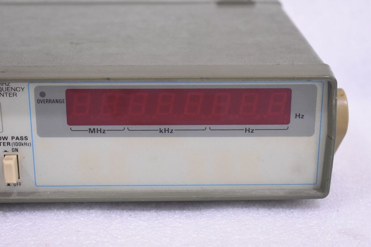 TEKTRONIX CFC250 100MHz FREQUENCY COUNTER, 5Hz-100MHz, 30mV-42V TEKTRONIX CFC250 100MHz FREQUENCY COUNTER, 5Hz-100MHz, 30mV-42V