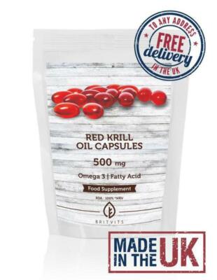 Antarktisches Krillöl 500 mg Omega Marineöl Kapseln