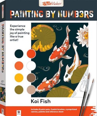(New Jan) Art Maker Paint by Numbers: Koi Fish (unit 3)