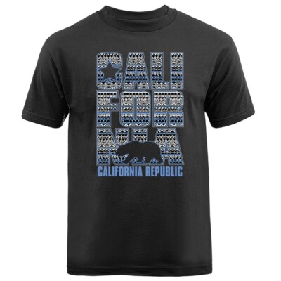 Golden State California Republic Cali Aztec Bear T-shirt