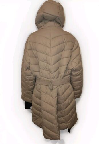 NWT! Jessica Simpson Women's Winter Coat Tan Packable Quilted Puffer 2XL - Picture 5 of 12