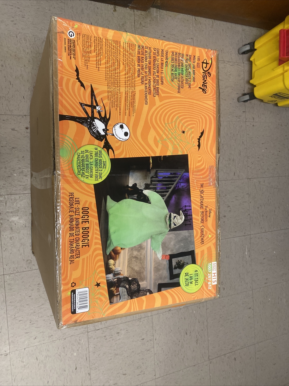 Gemmy Animatronic 6ft Oogie Boogie Figurine for sale online eBay