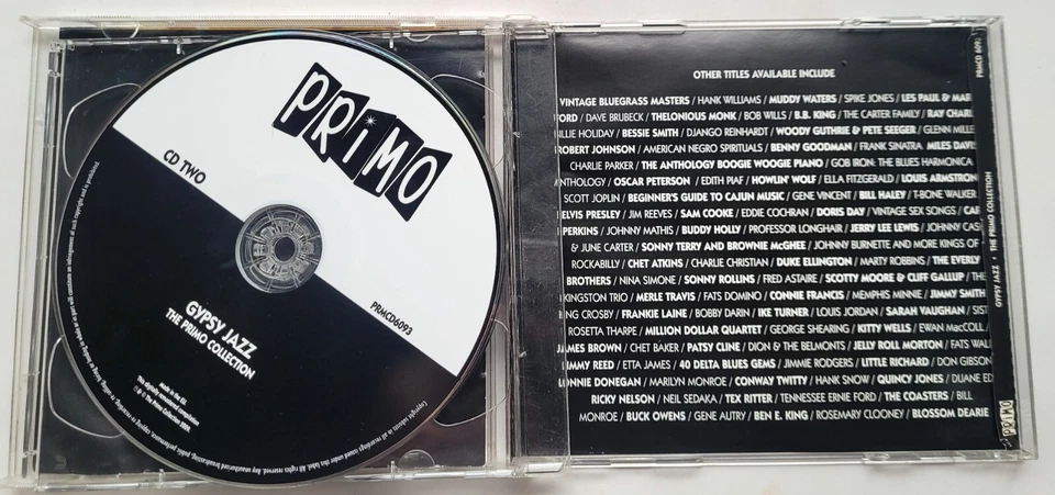 Gypsy Jazz (2 Disc Set, 2009) 40 Track Album LIKE NEW! - Image 4 of 4