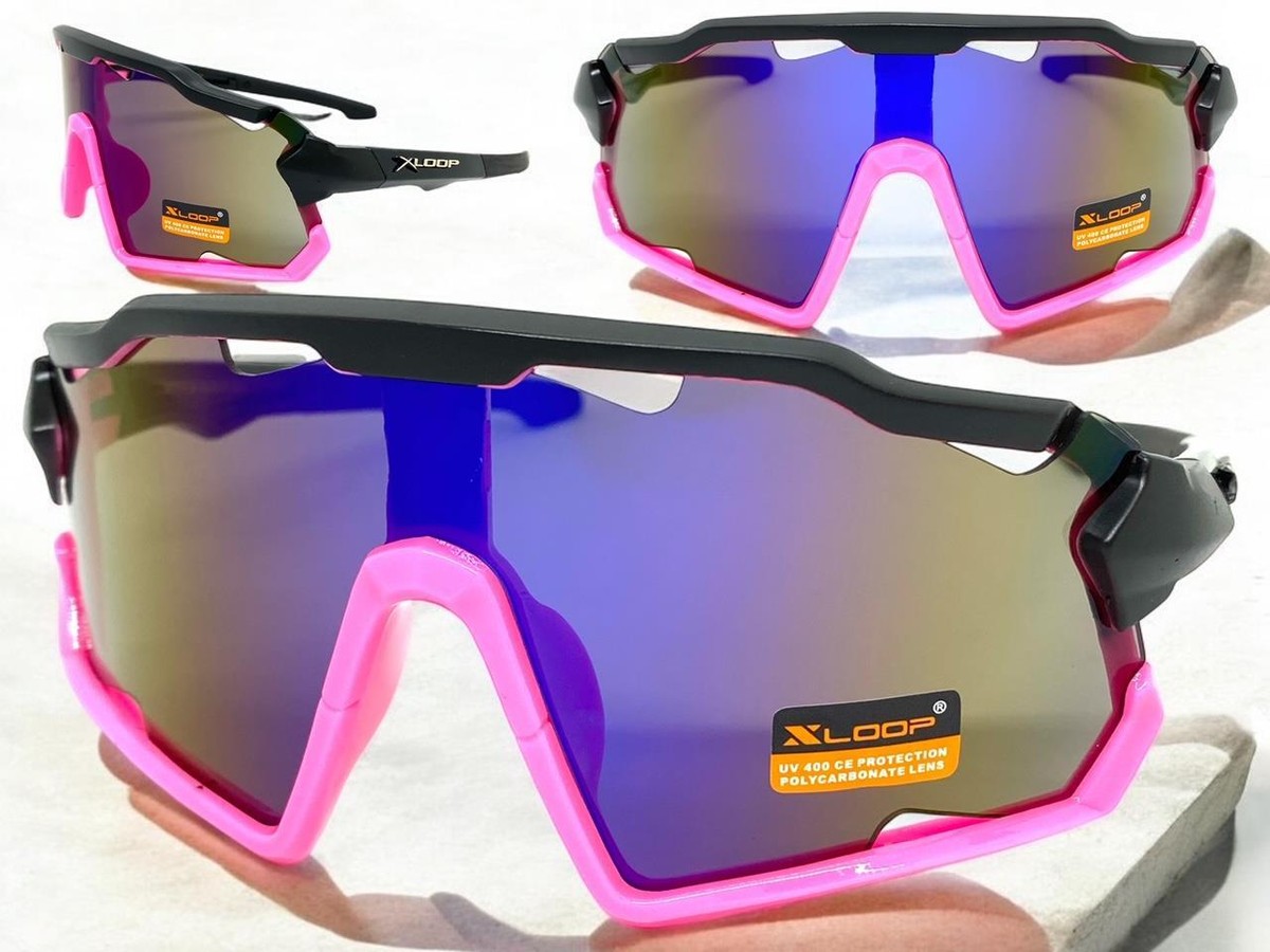 OVERSIZED SPORTS WRAP AROUND Biker Cycling Shield SUN  display picture 2