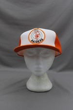 Vintage Patched Trucker Hat - Sack Raiders Local Hockey - Adult Snapback