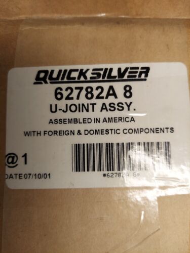 NEW Mercruiser TR Trs Outdrive U joint assembly 62782a8 Merctrans 62782 62784A1 - Picture 11 of 11